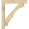 Ekena Millwork Balboa Block Rough Sawn Bracket w/ Offset Brace, Douglas Fir, 6"W x 34"D x 38"H BKT0604X34X38BOA05RDF - alternate 2